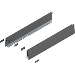 Blum MERIVOBOX zijkant M-hoogte, R+L, 550mm Kleur: orion grijs