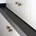 Dauby meubelknop - Pure PQ-25 - wit brons - 25 mm