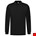 Tricorp 201019 poloshirt Jersey lange mouw Zwart - maat L