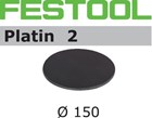 Festool Schuurschijf Platin 2 Stf-D150/0-S1000-15x