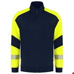 Tricorp Sweatvest Reflective Redefined 306104 Ink/Yellow - maat M
