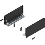 blum LEGRABOX zijkant L+R  K-hoogte, 300mm Kleur: carbon zwart