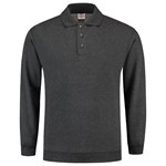 Tricorp polosweater boord - Casual - 301005 - antraciet melange - maat XS