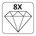 DESTIL Prolians diamantzaagblad - Universeel - 230 x 22,2 mm