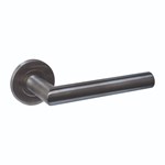 Intersteel Deurkruk Q 01 op rozet verdekt ø52x6mm PVD Antraciet