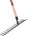 Tuinhark gesmeed 16 tands met steel 160cm 