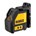 DeWALT DW088K-XJ zelfnivellerende kruislijnlaser met 2 stralen (rood) 