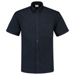 Tricorp werkhemd - Casual - korte mouw - basis - marine blauw - XL - 701003