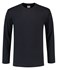 Tricorp T-shirt lange mouw - Casual - 101006 - marine blauw - maat 5XL