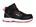 Redbrick werkschoenen - Pulse Overnose - hoog - met kruipneus - S3 - zwart / rood - maat 41