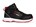 Redbrick werkschoenen - Pulse Overnose - hoog - met kruipneus - S3 - zwart / rood - maat 44