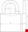 ABUS cilinder hangslot 65/50 - 50mm - gelijksluitend op nr. KA0506