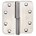 BSW slim-line kogelstiftpaumelle - RVS afgerond - 100 mm(knoop12) - rd bb 867 std - draairichting 2