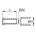 Legris - versterkingshuls - 10 mm x 12 mm - 1827 12 00 - RVS 316L