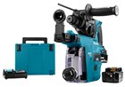 Makita accu combihamer - DHR242RTJW - SDS-Plus - 18V - 2x5.0 Ah accu en snellader - in Mbox met stofafzuigunit