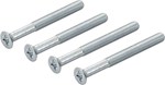 Hoppe hefschuifdeur schroevenset M6 - deurdikte 65-70mm