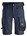 Snickers Workwear stretch korte broek - 6143 - donkerblauw/zwart - maat 48