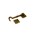 DX kajuithaak messing 75 mm 3inch DX-KH 0751