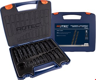 Rotec metaalborenset - 170-delig - 1-10 mm - 900.0170