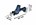 Bosch accu reciprozaag - GSA 18 V-LI C Professional - 200mm - 18V - 2x5.0 Ah accu en lader - L-Boxx met acc.