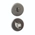 Intersteel WC-sluiting verdekt ø52x6mm met stift 6-8mm RVS 