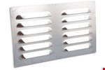 Nedco groot schoepenrooster alu. 500 x 300 mm hoog