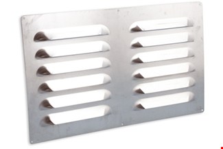 Nedco groot schoepenrooster alu. 500 x 300 mm hoog