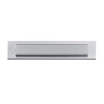 Hoppe briefplaat 403 - met veer - 338x73mm - F1
