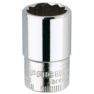 Facom handdop - 32 mm - 12-kant - 13/16 x ⅜ inch - dunwandig - JB.13/16