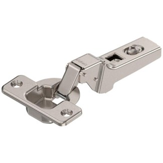 blum CLIP scharnier 100° voor middenaanslag, zelfsluitend, topbevestiging: schroeven Kleur: vernikkeld