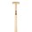 Ivana spadesteel met glasfiber kern 76cm