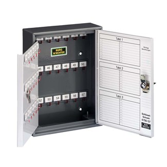 Burg-Wächter sleutelkast - 57 sleutels - 6700/ 57r - 280 x 215 x 70 mm
