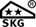 AMI veiligheids draai-kiep raamgreep 822 - SKG** - stift 7x40mm - zwart - 425650