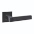 Intersteel Deurkruk Q 05 op rozet verdekt 53x53x6mm PVD Zwart 