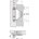 Dictator 2600 Sluitveer Piccolo (RAL 9005) gitzwart