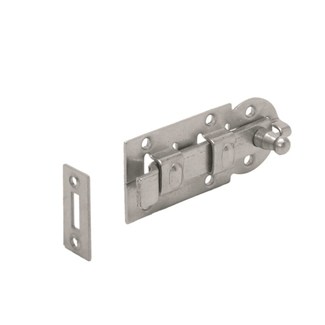 Gebr. Bodegraven rolschuif met bocht - 100x44x4mm - verzinkt