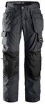 Snickers Workwear vloerleggerwerkbroek - 3223 - staalgrijs - maat 108