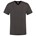 Tricorp T-shirt V-hals fitted - Casual - 101005 - donkergrijs - maat S