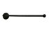 Dauby toiletrolhouder enkel - Pure Plus - verouderd ijzer zwart - 350 mm - rechts