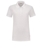 Tricorp Casual 201006 Dames fitted poloshirt Wit maat 3XL