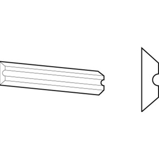 JSO-TR wegwerpmesjes (2x) - widia 82mm - voor Bosch/Hitachi/Metabo