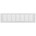 Nedco ventilatiestrip alu.wit 600 x 100mm wit