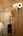 Dauby toiletborstel houder - Pure Plus - mat wit brons - blackpot