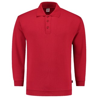 Tricorp polosweater boord - Casual - 301005 - rood - maat XXL