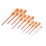 XHANDER Schroevendraaierset VDE 10-delig - SL/PH/PZ+spanningzoeker