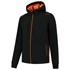 Tricorp 402705 Softshell Capuchon Accent black orange maat XS