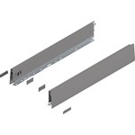 Blum MERIVOBOX zijkant M-hoogte, R+L, 550mm Kleur: indium grijs