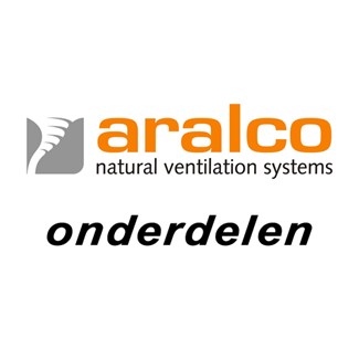 Aralco onderdeel: Stang 1m wit incl. einddopje