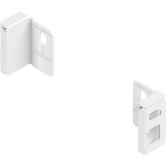 Blum Rugwandhouder MERIVOBOX N-hoogte, L+R, voor houten rugwand Kleur: zijdewit