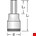 GEDORE dopsleutel-schroevendraaier - 1/2" - lang - 12mm